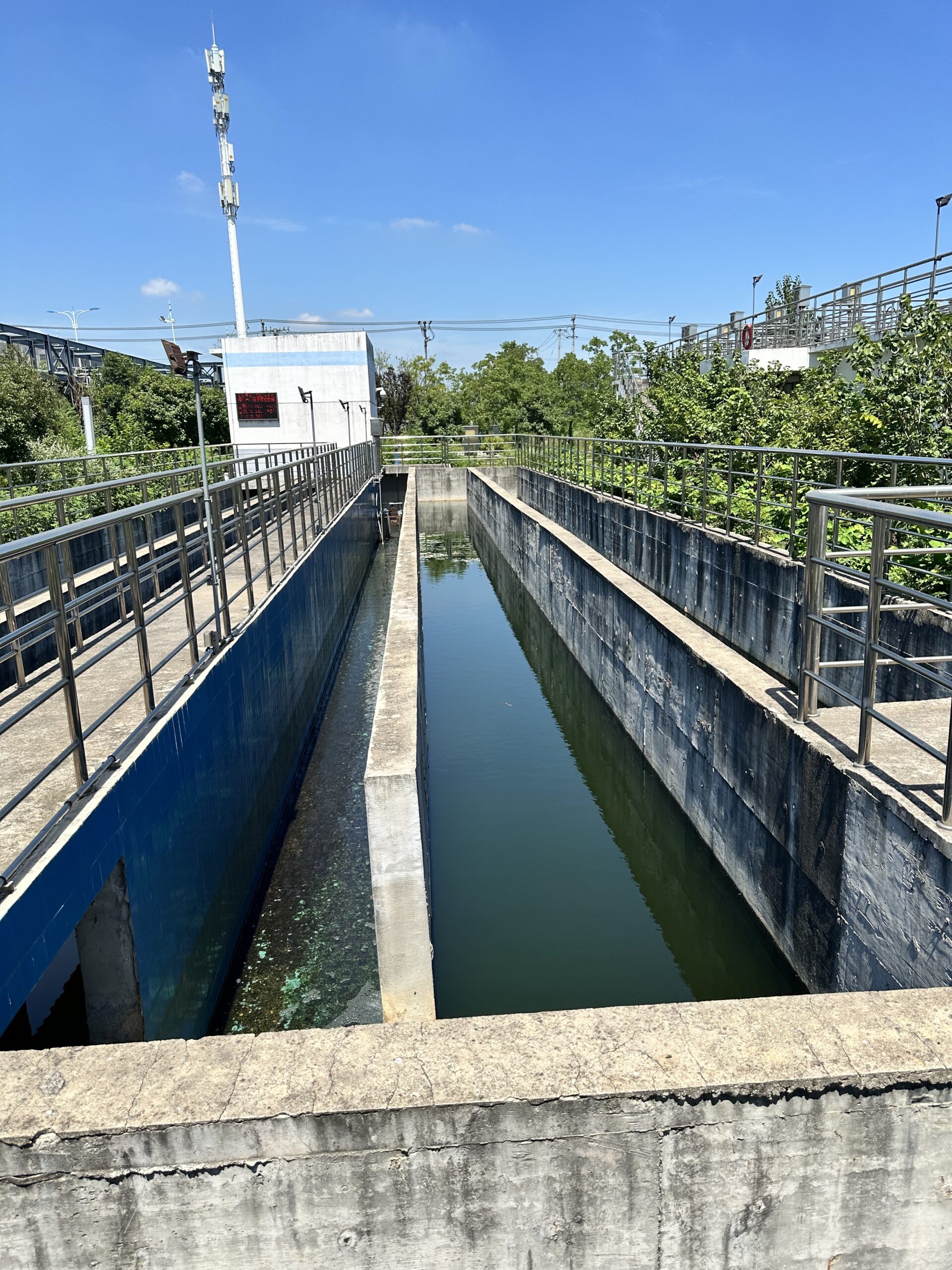 Municipal sewage treatment